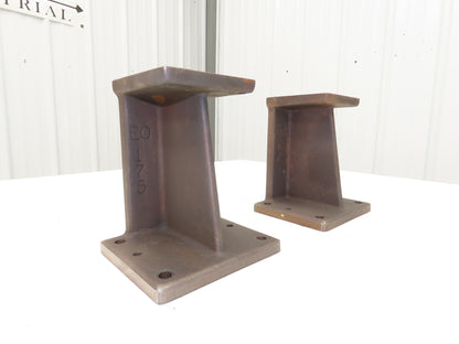 EQ Equivalent Base Cast Iron Fixture Stack Riser Block 175mm 6.88"H Lot of 2