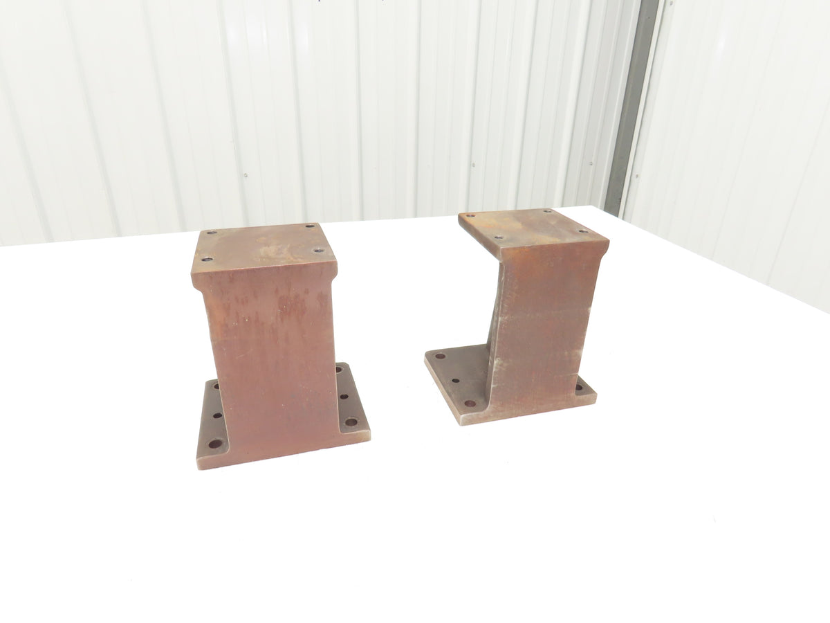 EQ Equivalent Base Cast Iron Fixture Stack Riser Block 175mm 6.88"H Lot of 2