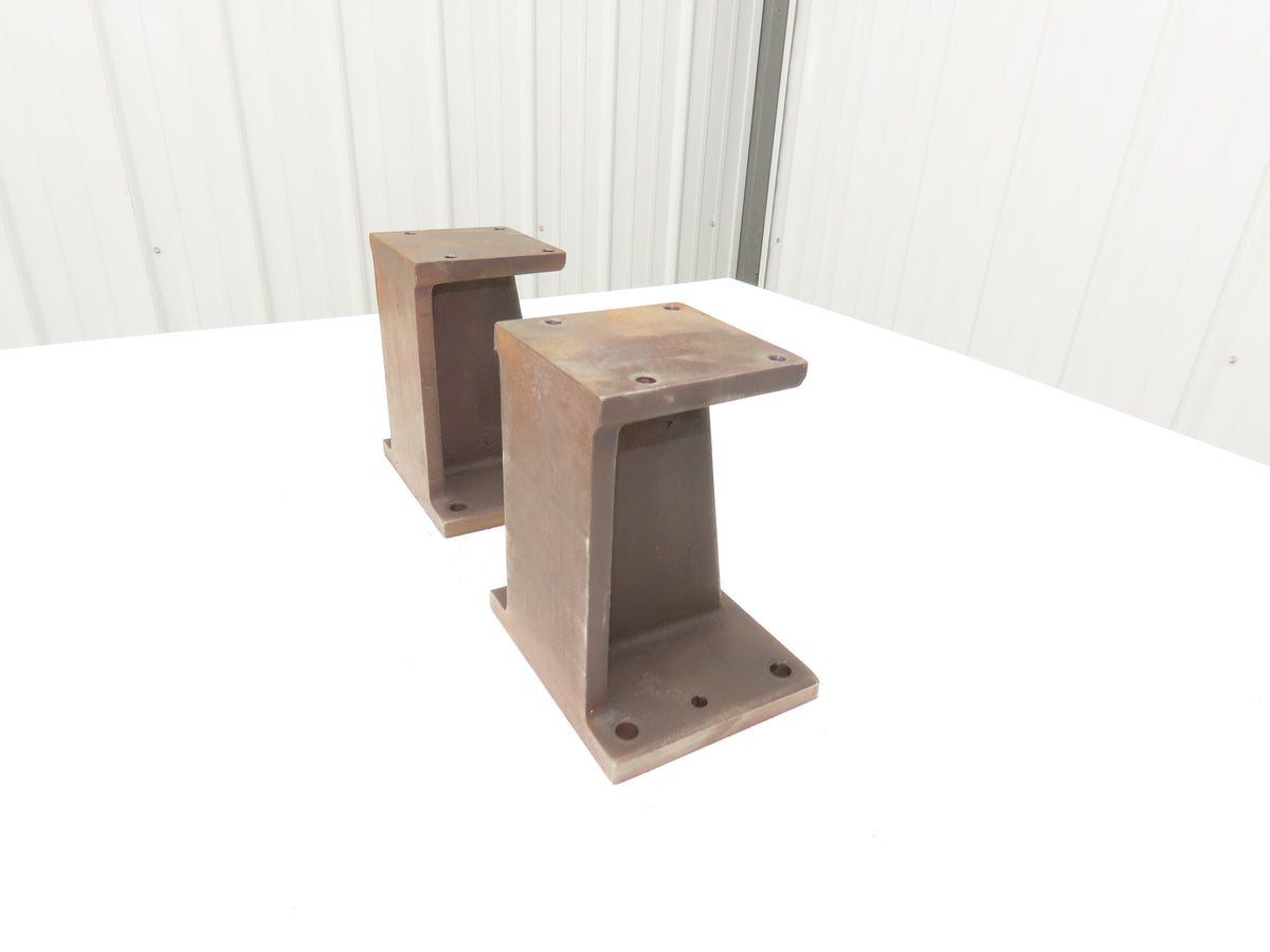 EQ Equivalent Base Cast Iron Fixture Stack Riser Block 175mm 6.88"H Lot of 2