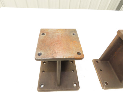 EQ Equivalent Base Cast Iron Fixture Stack Riser Block 175mm 6.88"H Lot of 2