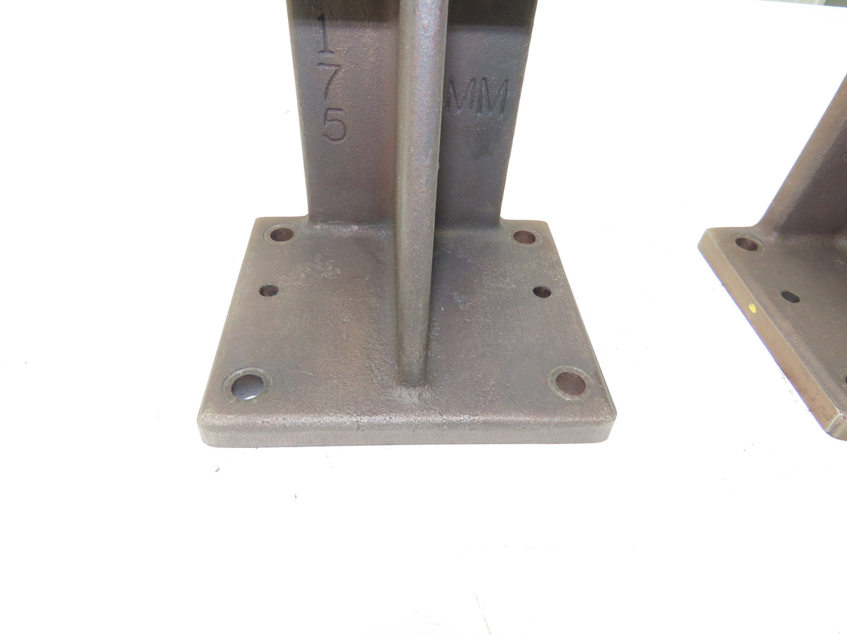 EQ Equivalent Base Cast Iron Fixture Stack Riser Block 175mm 6.88"H Lot of 2
