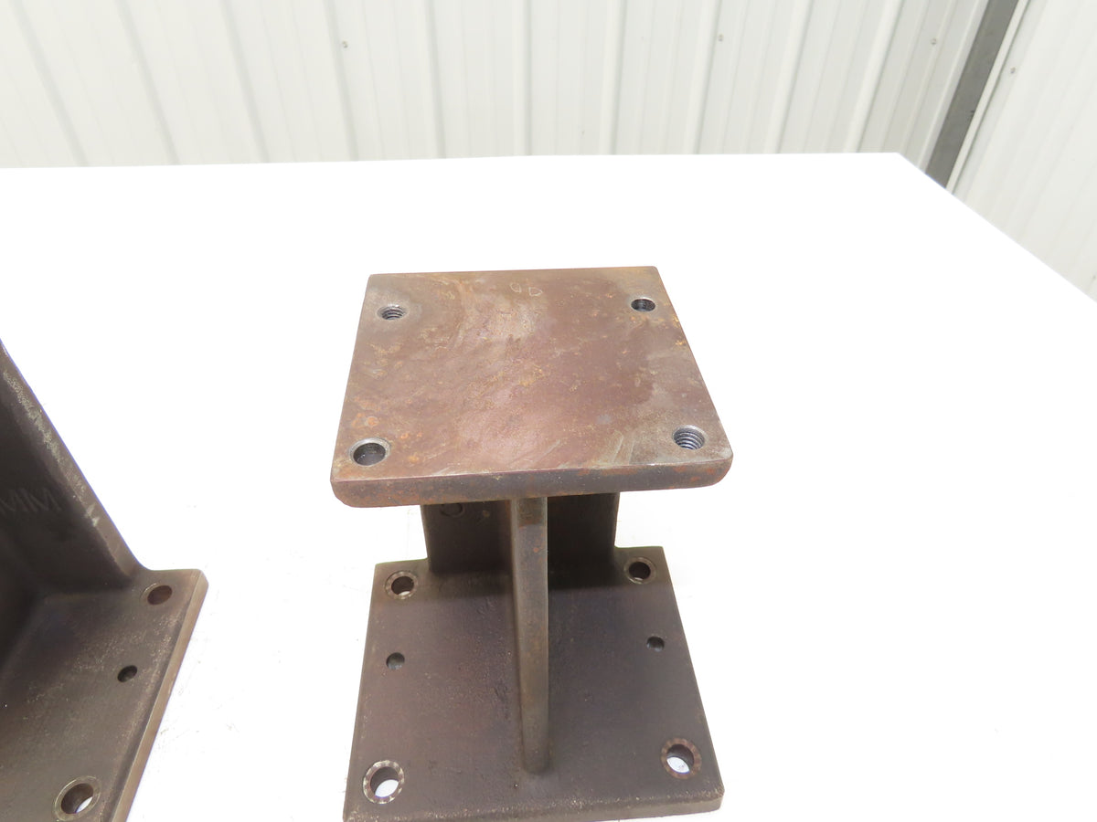 EQ Equivalent Base Cast Iron Fixture Stack Riser Block 175mm 6.88"H Lot of 2