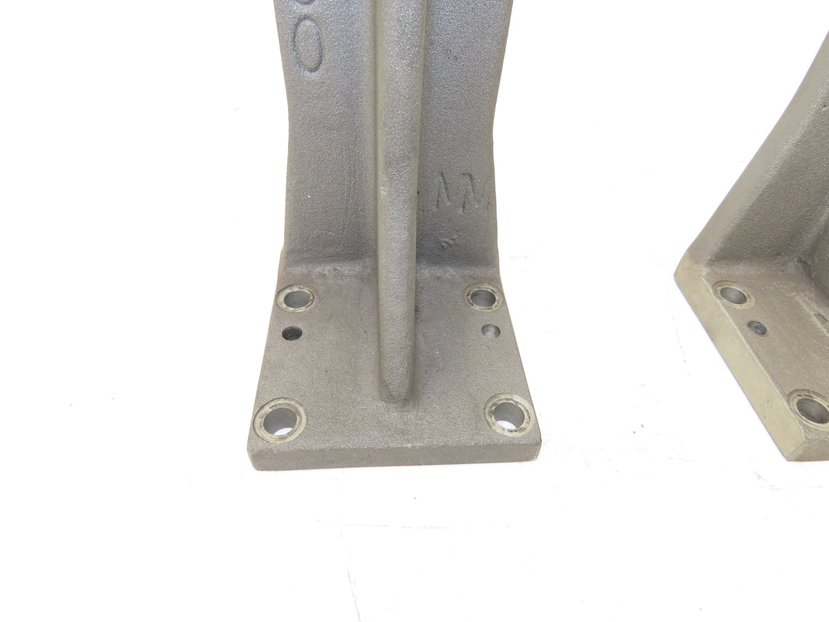 EQ Equivalent Base Aluminum Fixture Angle Riser Bracket 250mm 9.84"H Lot of 2