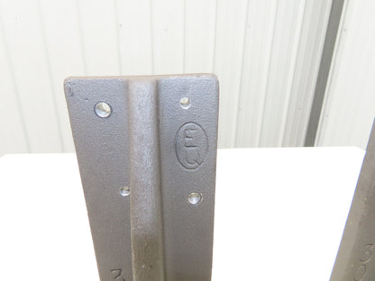 EQ Equivalent Base Aluminum Fixture Angle Riser Bracket 300mm 11.8"H Lot of 2