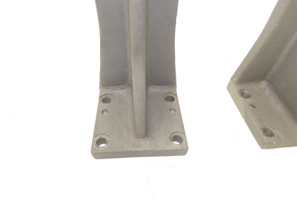 EQ Equivalent Base Aluminum Fixture Angle Riser Bracket 300mm 11.8"H Lot of 2