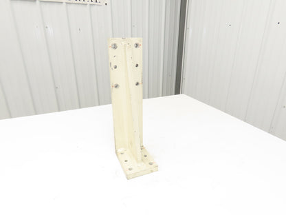 Welded Steel Fixture Riser Angle Plate Bracket 400mm 15.74"H x 4-1/8"W