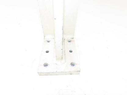 Welded Steel Fixture Riser Angle Plate Bracket 400mm 15.74"H x 4-1/8"W