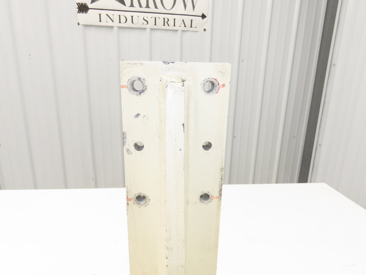 Welded Steel Fixture Riser Angle Plate Bracket 400mm 15.74"H x 4-1/8"W