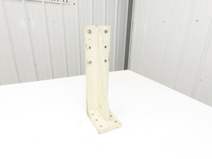 Welded Steel Fixture Riser Angle Plate Bracket 400mm 15.74"H x 4-1/8"W