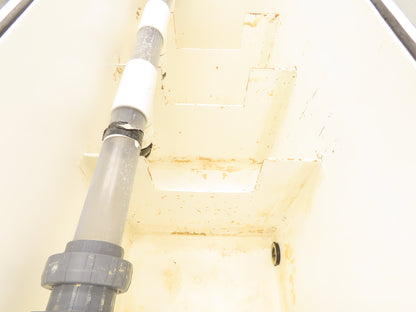 Separator Tank 200 Gal Oil Water Chemical Cleaning Filtration Baffle Fiberglass