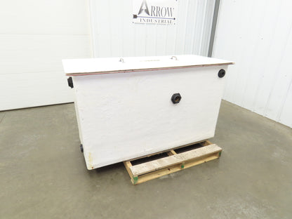 Separator Tank 200 Gal Oil Water Filtration Holding Tank Fiberglass