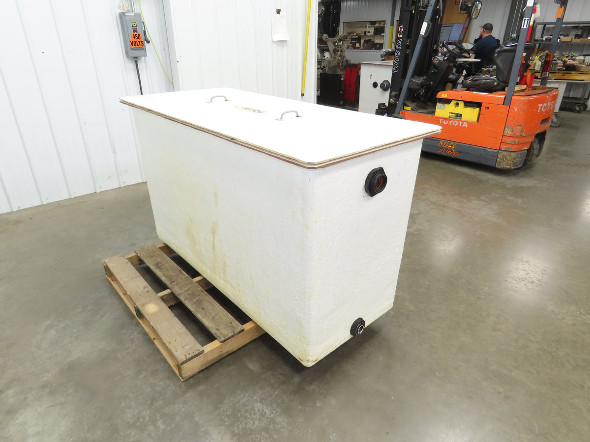 Separator Tank 200 Gal Oil Water Filtration Holding Tank Fiberglass