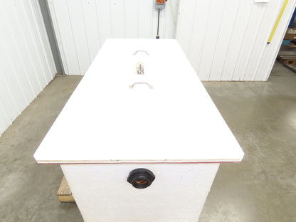 Separator Tank 200 Gal Oil Water Filtration Holding Tank Fiberglass