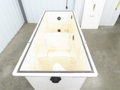 Separator Tank 200 Gal Oil Water Filtration Holding Tank Fiberglass
