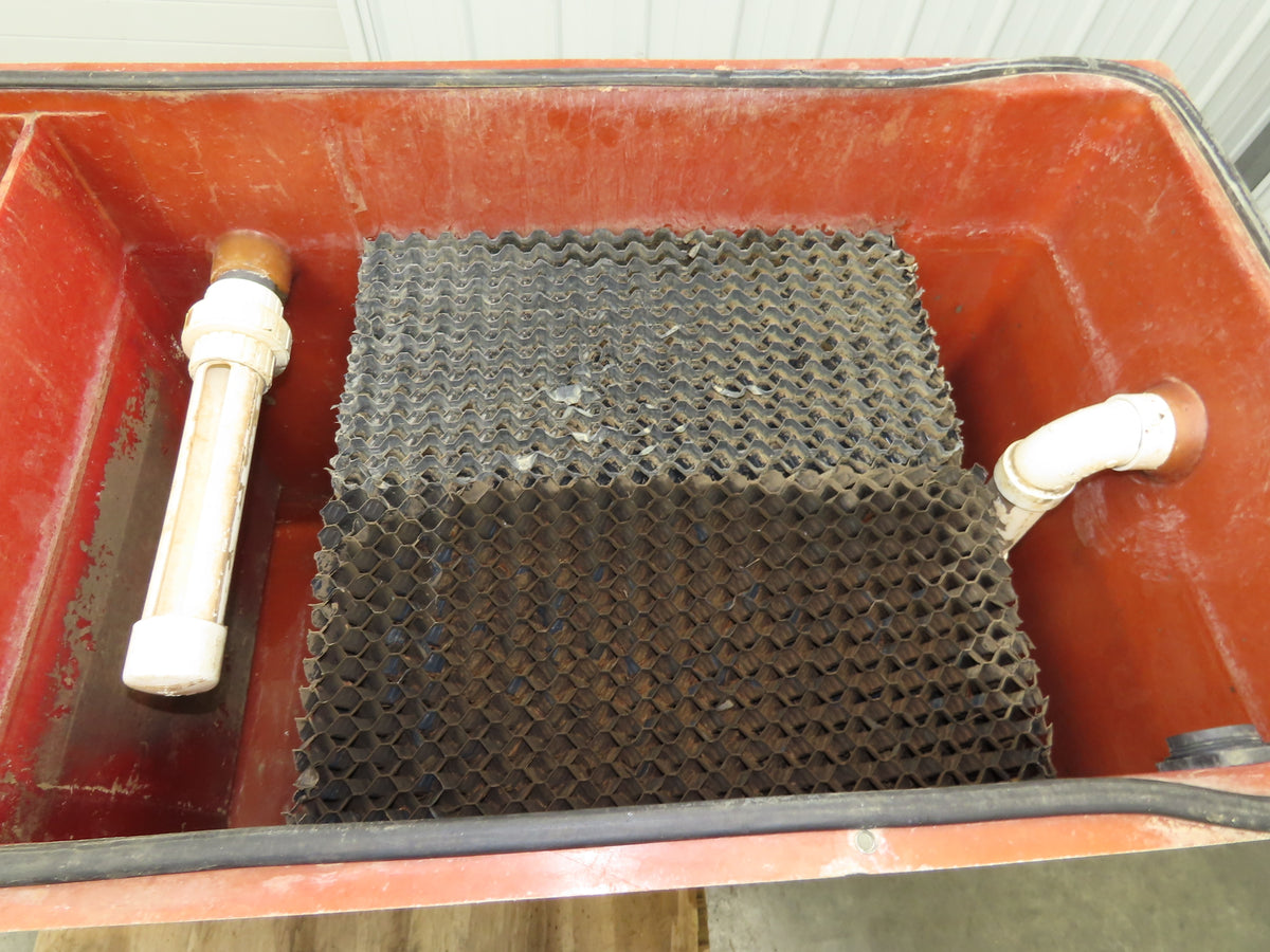 Separator Tank 180 Gal Oil Water Coalescer Plate Pack Filtration Fiberglass