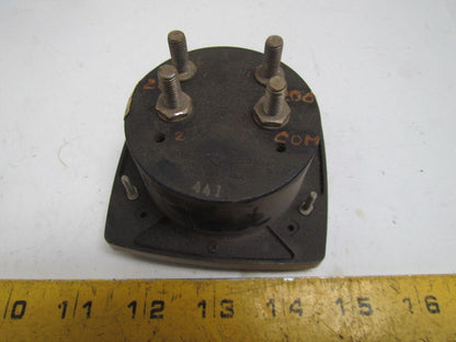 General Electric D0-91 10-0-10 DCV 500-0-500RPM Panel Meter Gauge For 2-3/4"Hole