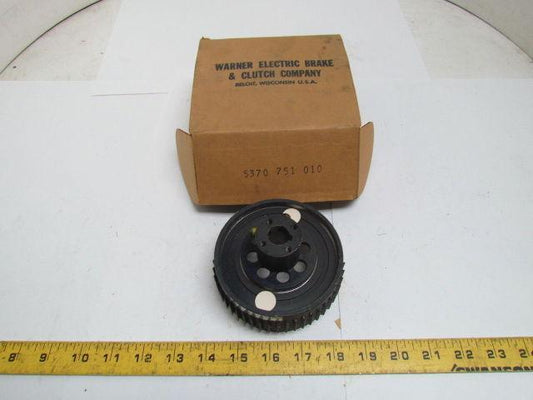 Warner Electric 5370 751 010 Rotor with fan and hub EM-50 5/8" finished bore NIB