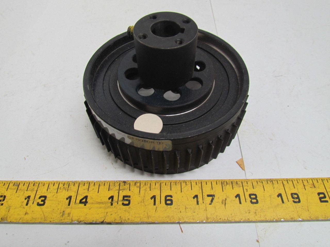 Warner Electric 5370 751 010 Rotor with fan and hub EM-50 5/8" finished bore NIB