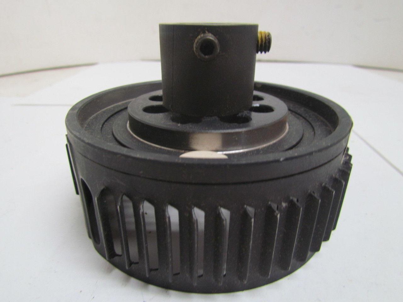 Warner Electric 5370 751 010 Rotor with fan and hub EM-50 5/8" finished bore NIB