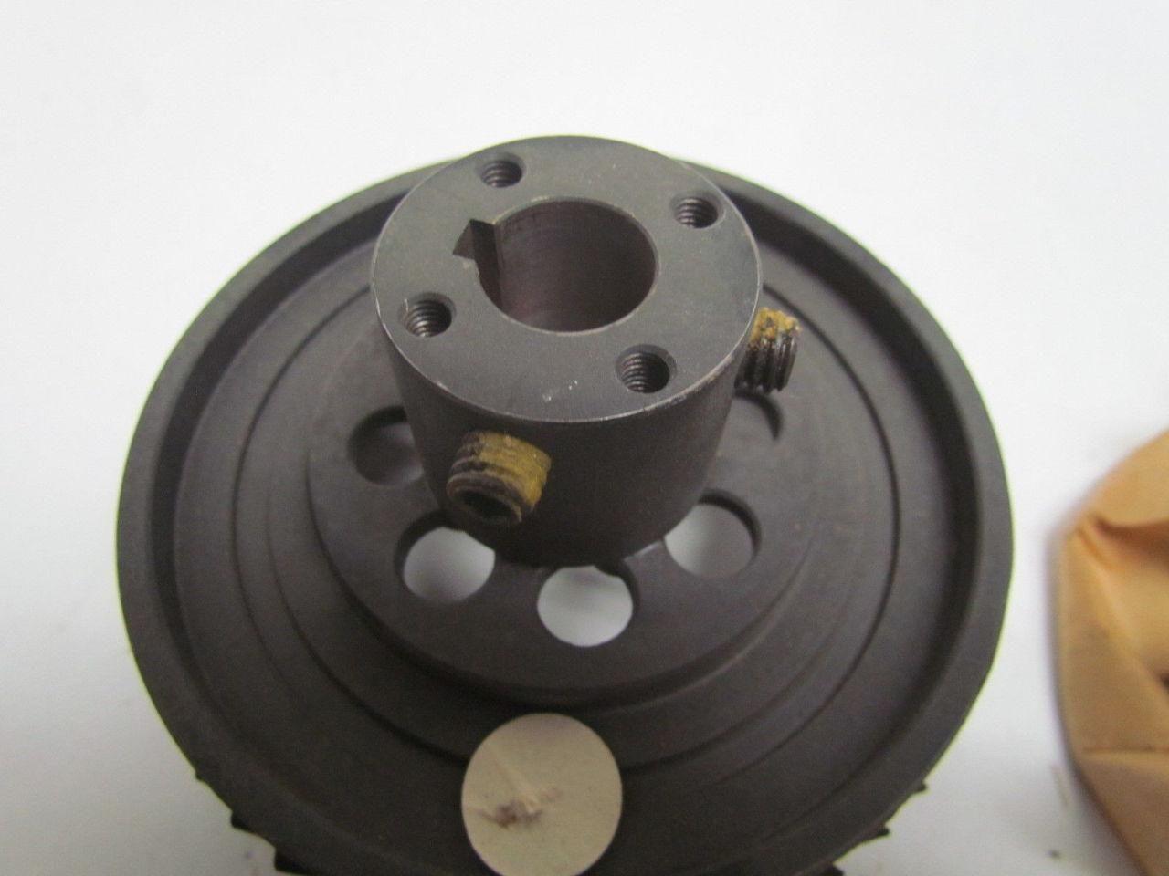 Warner Electric 5370 751 010 Rotor with fan and hub EM-50 5/8" finished bore New