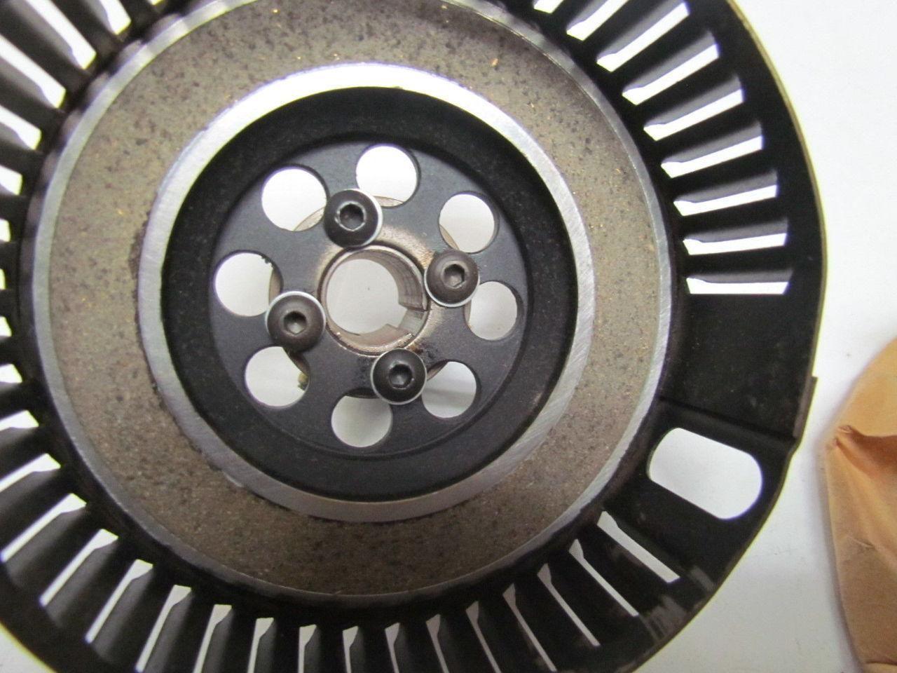 Warner Electric 5370 751 010 Rotor with fan and hub EM-50 5/8" finished bore New