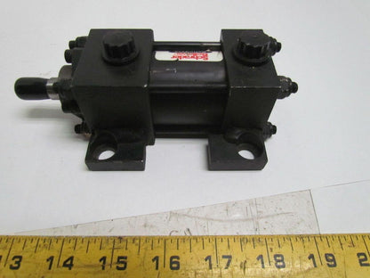 Schrader Pneumatic Air Cylinder 1-1/2" Bore 1/2" Stroke Side Lug Mount 250 psi