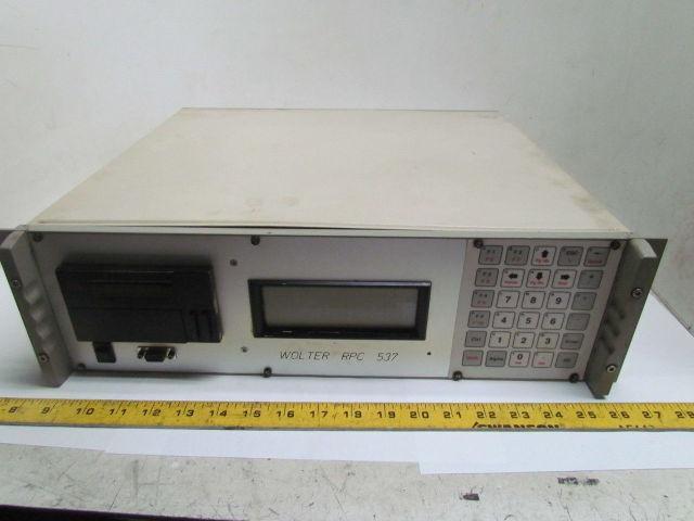 Wolter RPC 537 1-ACT-PRN RPC 537 RS232 Programmer Controller