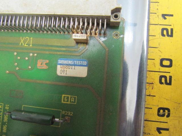 Siemens 6 EW 1890-0AB Power Supply Fan Tray Circuit Board
