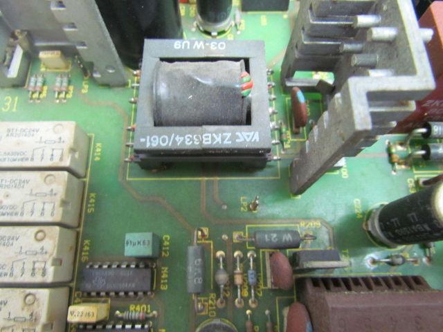 Siemens 6 EW 1890-0AB Power Supply Fan Tray Circuit Board