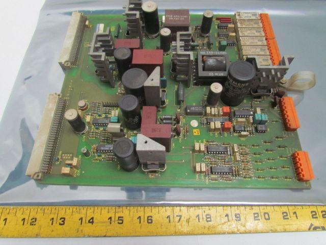 Siemens 6 EW 1890-0AB Power Supply Fan Tray Circuit Board