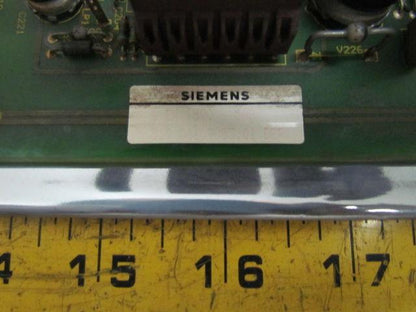 Siemens 6 EW 1890-0AB Power Supply Fan Tray Circuit Board