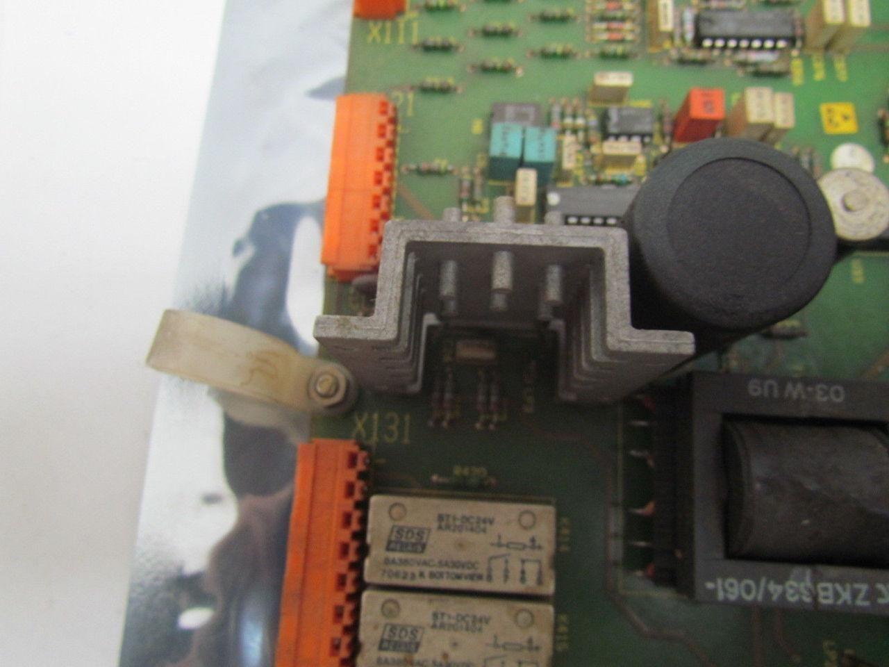 Siemens 6 EW 1890-0AB Power Supply Fan Tray Circuit Board