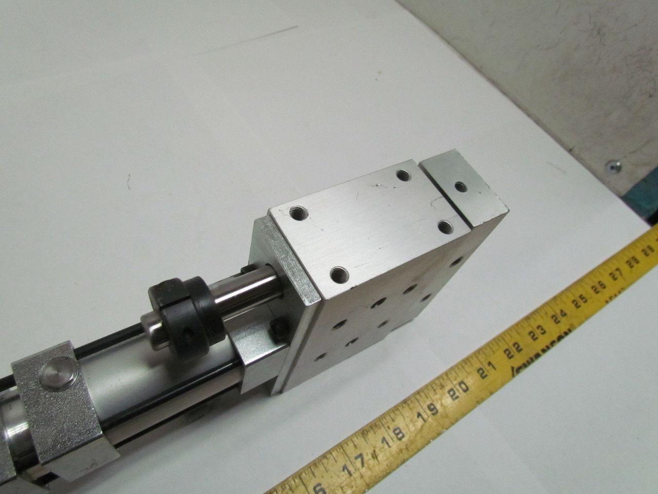 PHD TT04 1X1-J1-N-R1 Pneumatic Slide Tandem 1-1/8"Bore Cylinders 1"Stroke