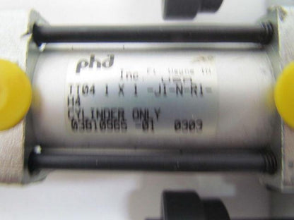 PHD TT04 1X1-J1-N-R1 Pneumatic Slide Tandem 1-1/8"Bore Cylinders 1"Stroke