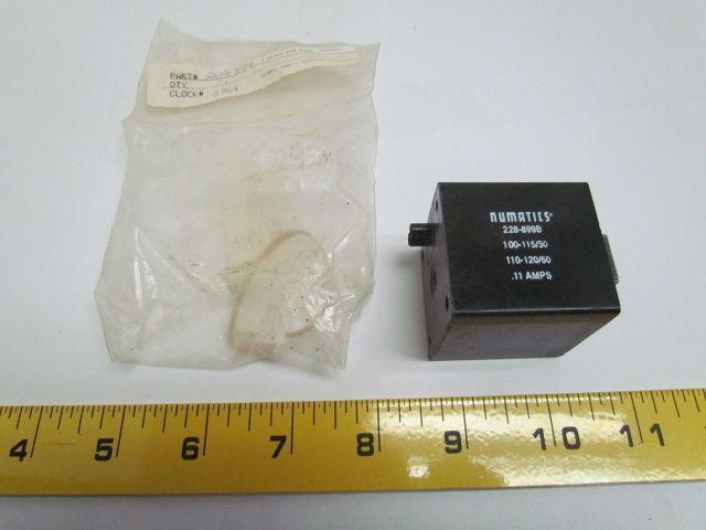 Numatics 228-899B Pneumatic Solenoid Coil 120V .11Amps