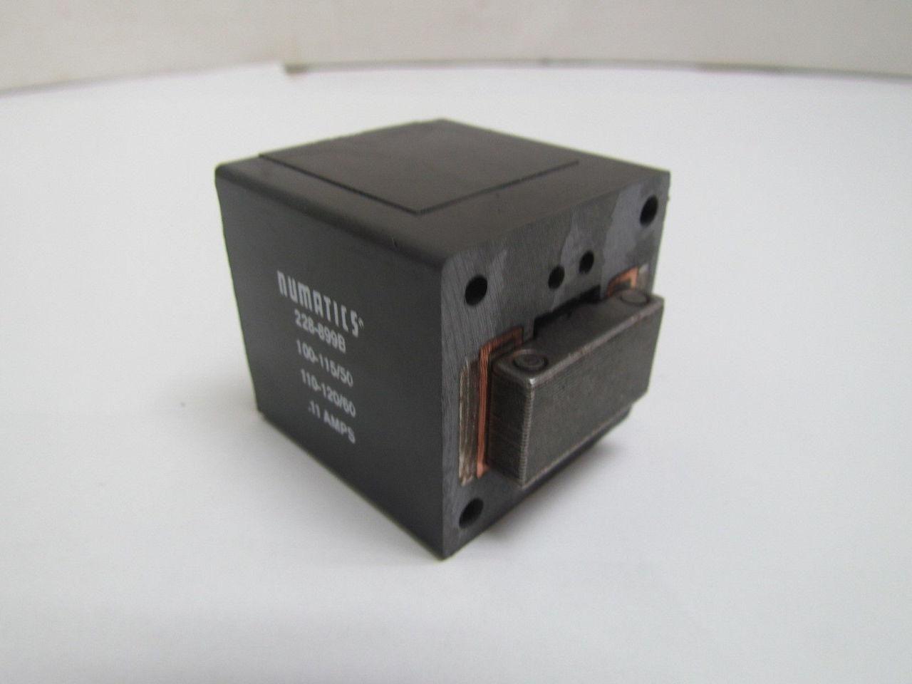 Numatics 228-899B Pneumatic Solenoid Coil 120V .11Amps