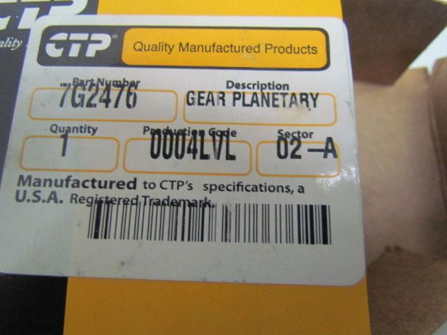 CTP 7G2476 Gear Planetary NIB
