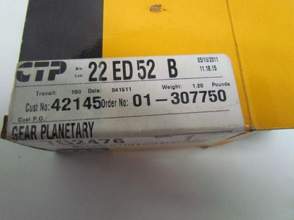 CTP 7G2476 Gear Planetary NIB