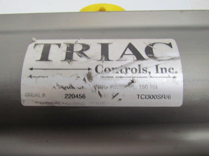 Triac Controls Inc TCI300SR/6 SDAC300 Pneumatic Actuator 2" Full Port Ball Valve