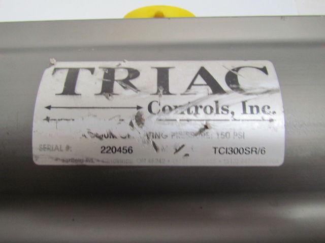 Triac Controls Inc TCI300SR/6 SDAC300 Pneumatic Actuator 2" Full Port Ball Valve