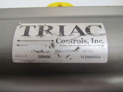 Triac Controls Inc TCI300SR/6 SDAC300 Pneumatic Actuator 2" Full Port Ball Valve