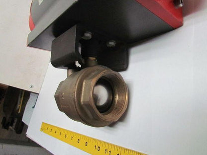 Triac Controls Inc TCI300SR/6 SDAC300 Pneumatic Actuator 2" Full Port Ball Valve