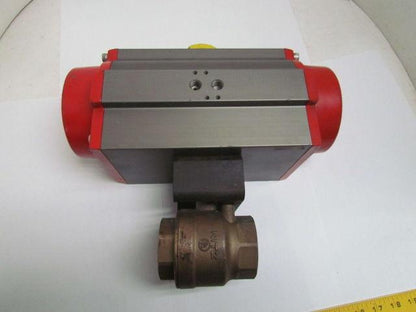 Triac Controls Inc TCI300SR/6 SDAC300 Pneumatic Actuator 2" Full Port Ball Valve