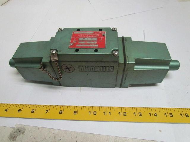 Numatics 33DSA500K 33DSA5 K Pneumatic Solenoid Valve 120V .37Amp 150psi