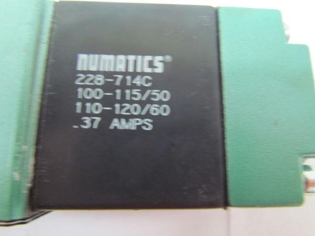 Numatics A23SA400F000030 A23SA43AF000030 Pneumatic Solenoid Valve 120V 150psi