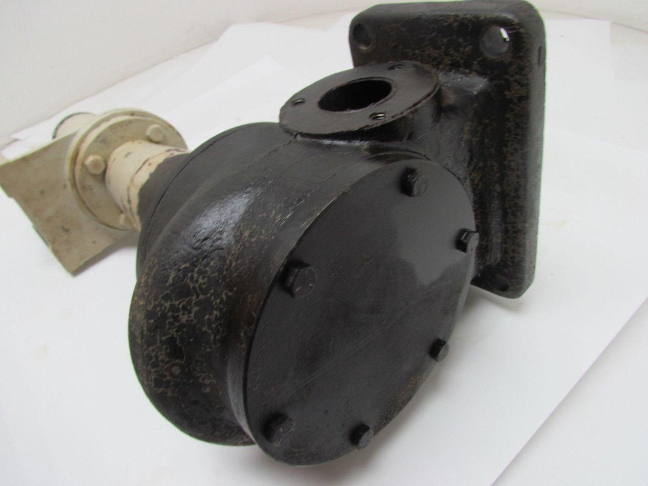 Coolant Pump 3/4"Shaft 18"OA Height 3-3/4" dia Impeller 1-3/8"Outlet Side Mount