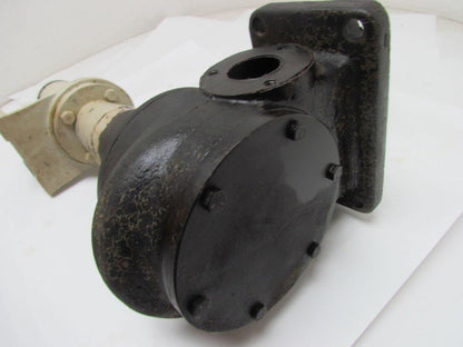 Coolant Pump 3/4"Shaft 18"OA Height 3-3/4" dia Impeller 1-3/8"Outlet Side Mount