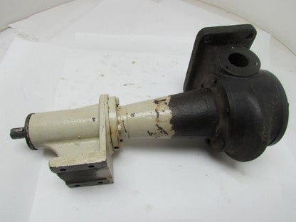 Coolant Pump 3/4"Shaft 18"OA Height 3-3/4" dia Impeller 1-3/8"Outlet Side Mount