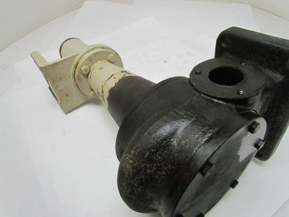 Coolant Pump 3/4"Shaft 18"OA Height 3-3/4" dia Impeller 1-3/8"Outlet Side Mount
