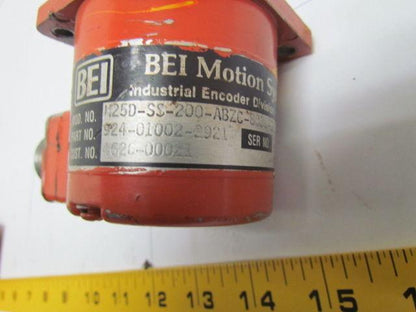 BEI H25D-SS-ABZC-8830-SM18-S15 924-01002-2921 Rotary Encoder